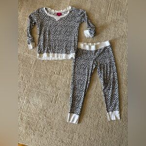 Victoria's Secret Black and White Pajama Set